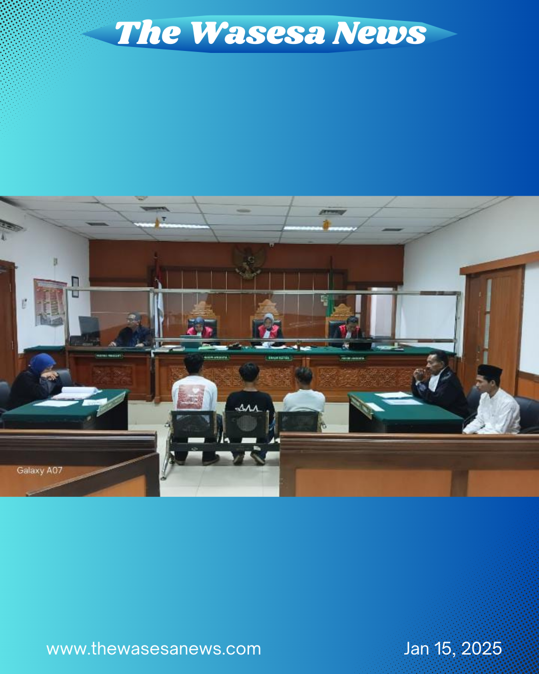 Sidang Terdakwa Tawuran Di Cengkareng