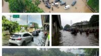 pantauan titik banjir di beberapa titik di jakarta