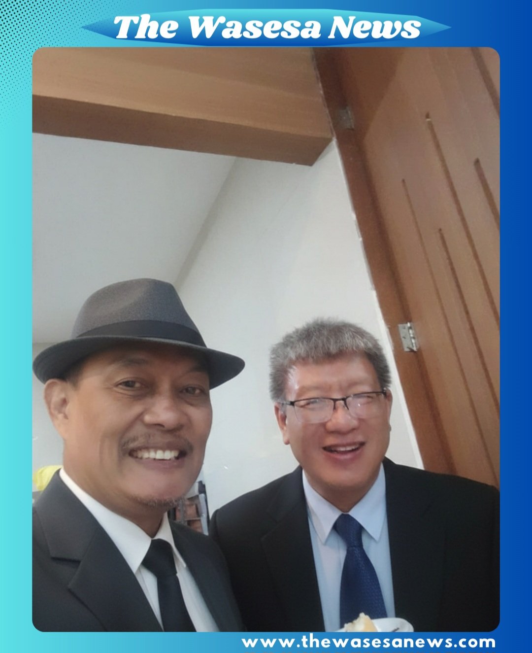 Dokumentasi Dr. Bernard Siagian di sela-sela Seminar Forum Kebangsaan Bela Negara