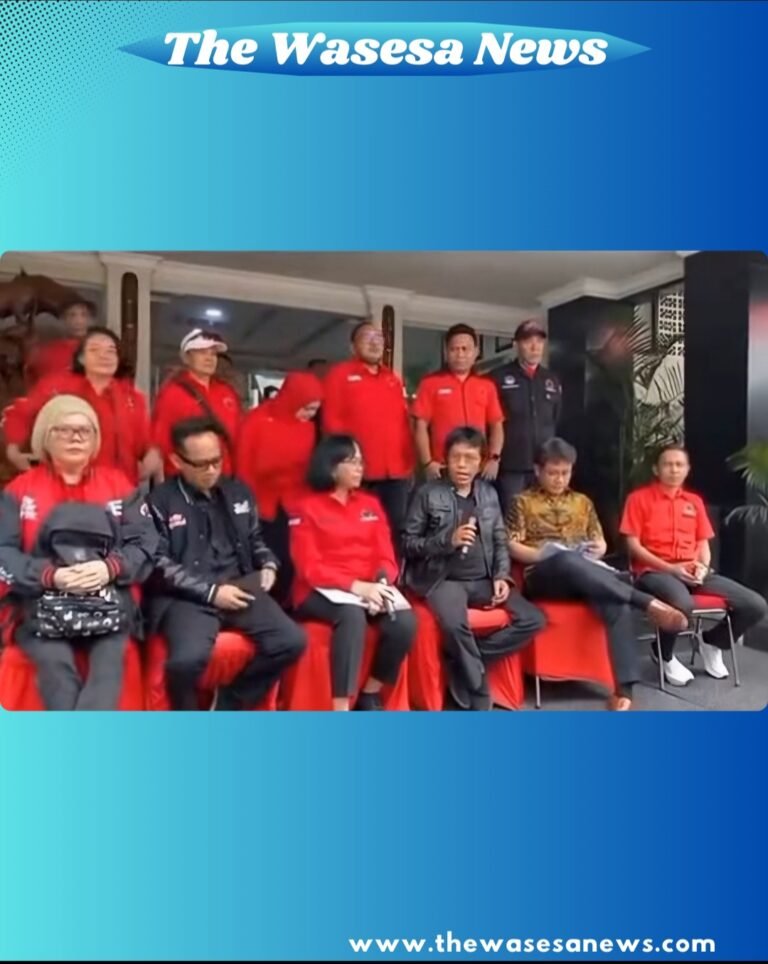 Kader PDI Perjuangan menunjukkan data APBN 2026 terkait alokasi dana pendidikan untuk program Makan Bergizi Gratis.