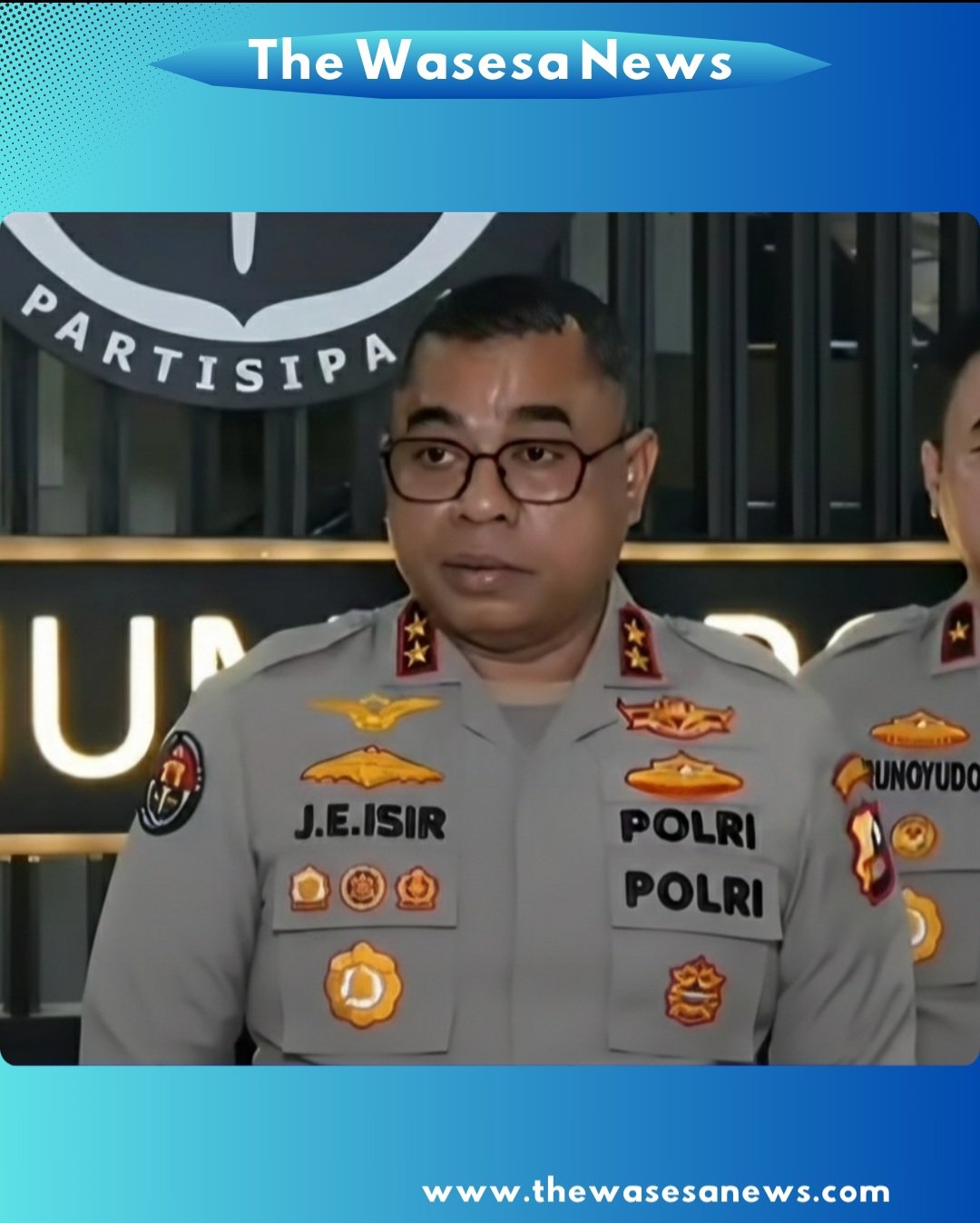 Kadiv Humas Polri Irjen Pol Johnny Eddizon Isir memberikan keterangan pers terkait kronologi kasus narkoba eks Kapolres Bima Kota.