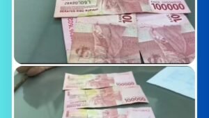 Contoh Uang Mutilasi/