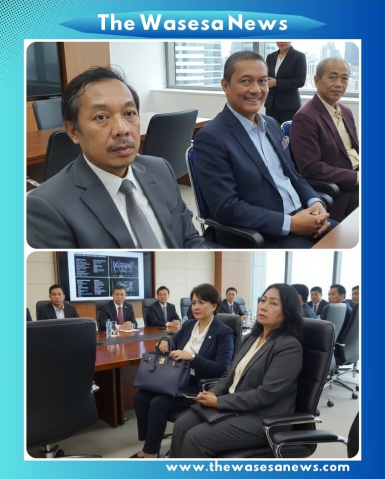 ​Tim investigasi GAKORPAN di ruang rapat koordinasi terkait kasus kematian bayi Jenita di Jakarta Barat.