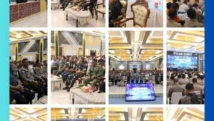 "Danpomdam I/BB Kolonel Cpm Henry S.P Simanjuntak S.H M.Hum menghadiri Rakor Operasi Ketupat Toba 2026 di Aula Tribrata Mapolda Sumut, Jumat (6/3/2026)"