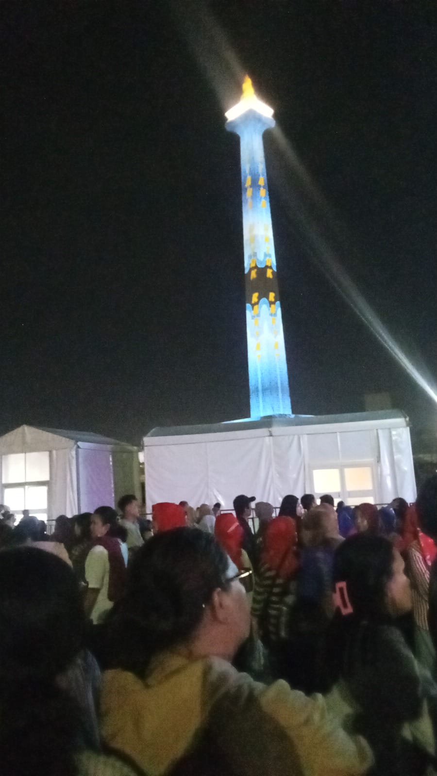 Suasana kemeriahan Pesta Rakyat 2026 yang digelar Presiden RI Prabowo Subianto di Silang Monas Jakarta. - thewasesanews.com