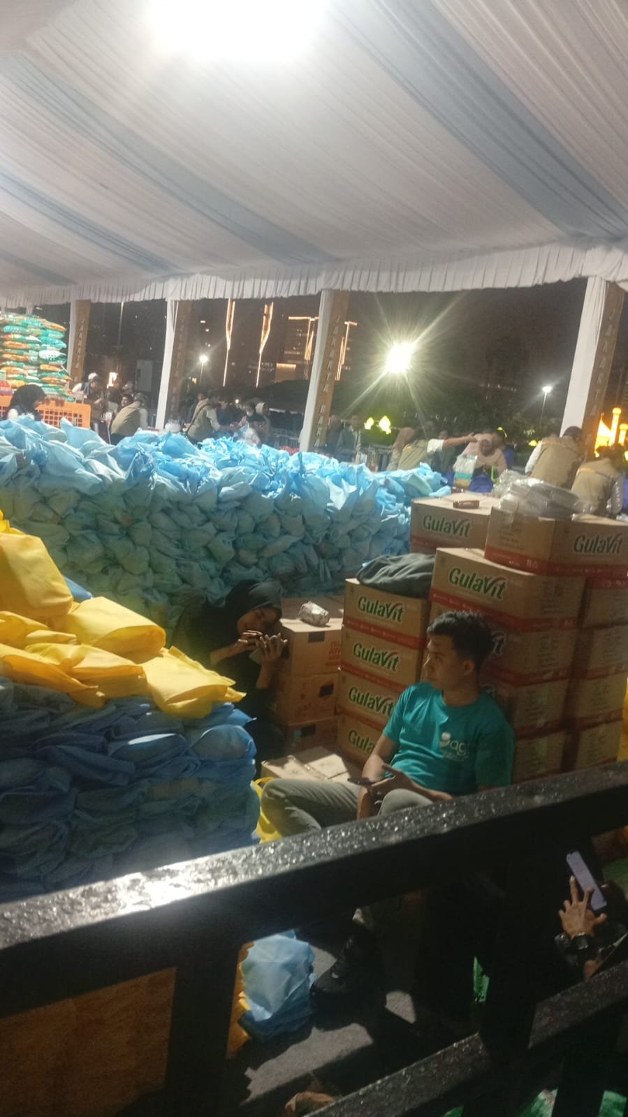 Suasana kemeriahan Pesta Rakyat 2026 yang digelar Presiden RI Prabowo Subianto di Silang Monas Jakarta. - thewasesanews.com