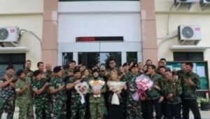 Potret Mayjen TNI Faridah Faisal, SH, MH saat kenaikan pangkat sebagai Kadilmiltama. - thewasesanews.com