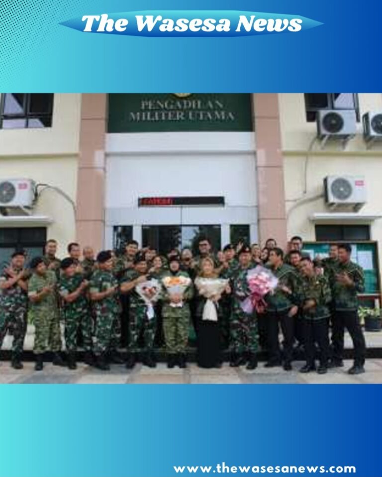 Potret Mayjen TNI Faridah Faisal, SH, MH saat kenaikan pangkat sebagai Kadilmiltama. - thewasesanews.com
