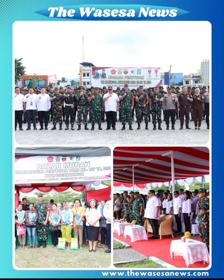 Pangdam I/BB Tutup TMMD Simalungun TA 2026.