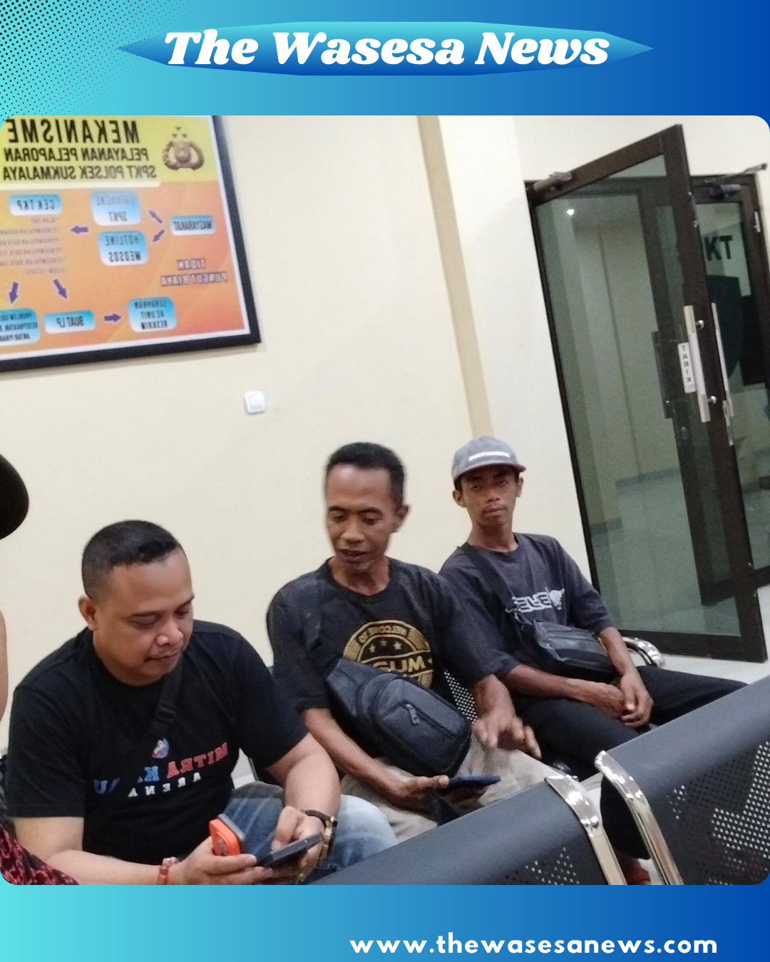 ​Ketua DPD Jawa Barat LBH Harimau Raya saat mendampingi keluarga korban penganiayaan disabilitas di RS Bhayangkara Kelapa Dua - thewasesanews.com