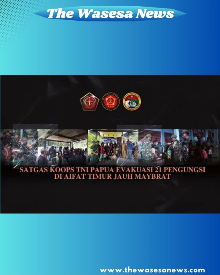 Evakuasi pengungsi Maybrat oleh Koops TNI Papua. - thewasesanews.com