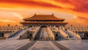 Ilustrasi Kota Terlarang Di Beijing