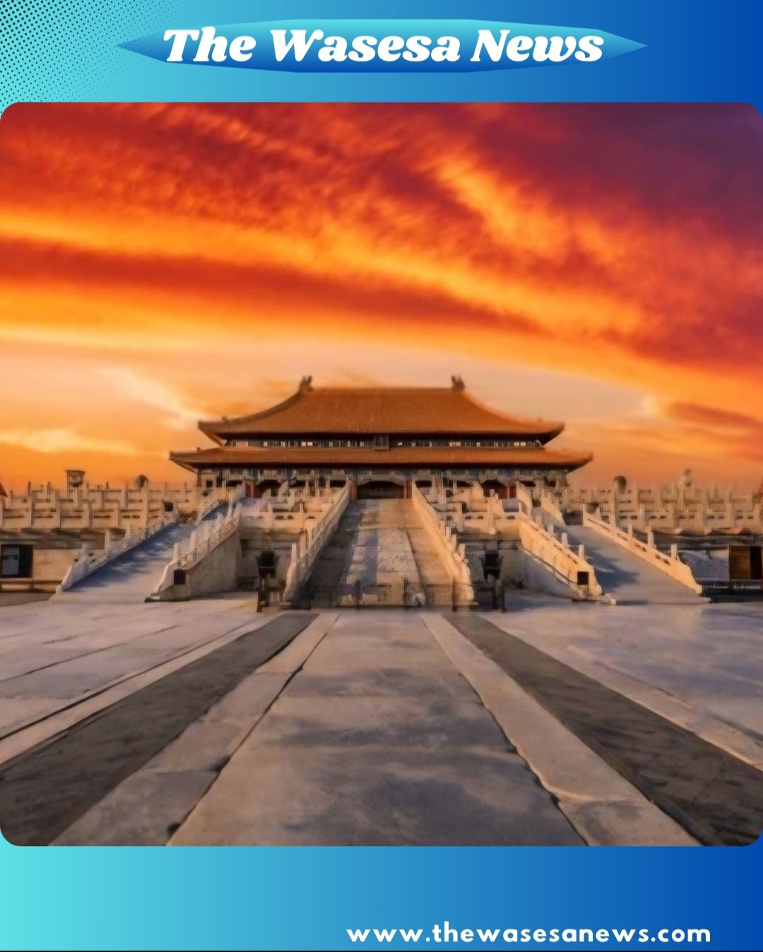 Ilustrasi Kota Terlarang Di Beijing