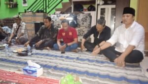 Dimas Wahyu S.H. Pid saat memberikan sambutan dalam acara Halalbihalal LBH Harimau Raya. - thewasesanews.com