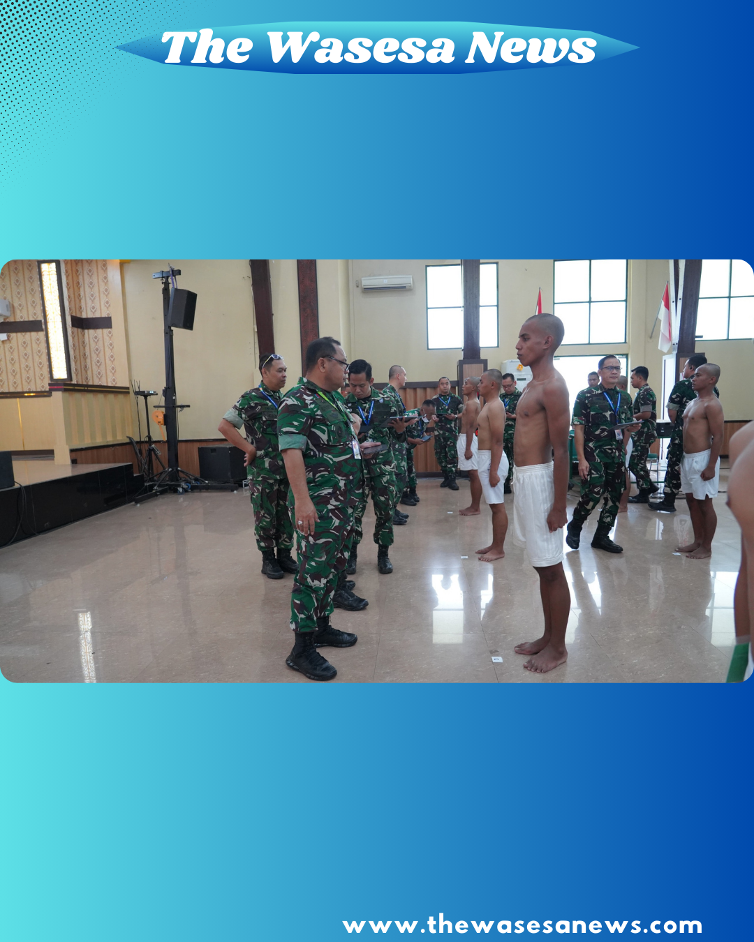 Jajaran perwira panitia Sub Panpus Kodam XVIII/Kasuari verifikasi hasil Pantukhir - thewasesanews.com