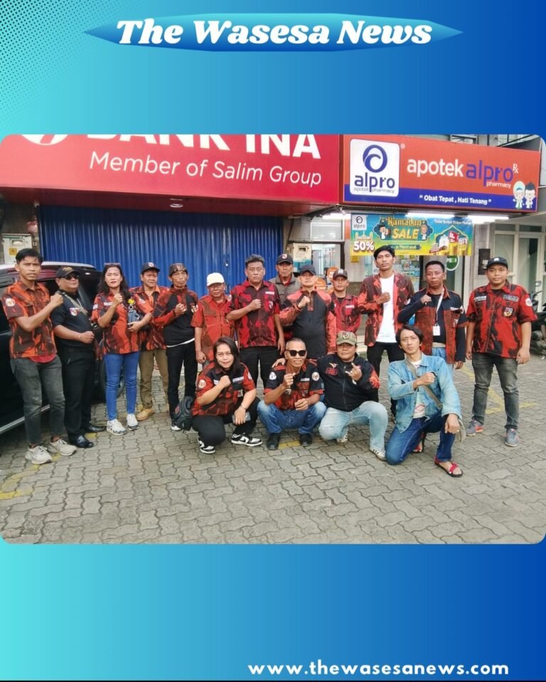 Aksi sosial Pemuda Pancasila Ranting Lebak Bulus pimpinan Ketua Bulux bersama undangan. - thewasesanews.com