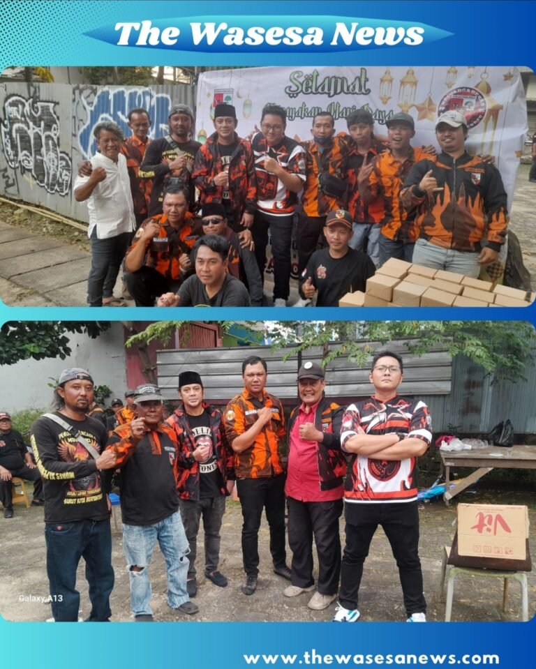 Momen Silaturahmi Akbar Pemuda Pancasila Ranting Cirendeu Bukber bersama Dr Bernard Siagian. - thewasesanews.com