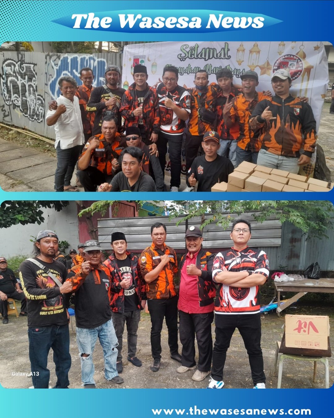 Momen Silaturahmi Akbar Pemuda Pancasila Ranting Cirendeu Bukber bersama Dr Bernard Siagian. - thewasesanews.com