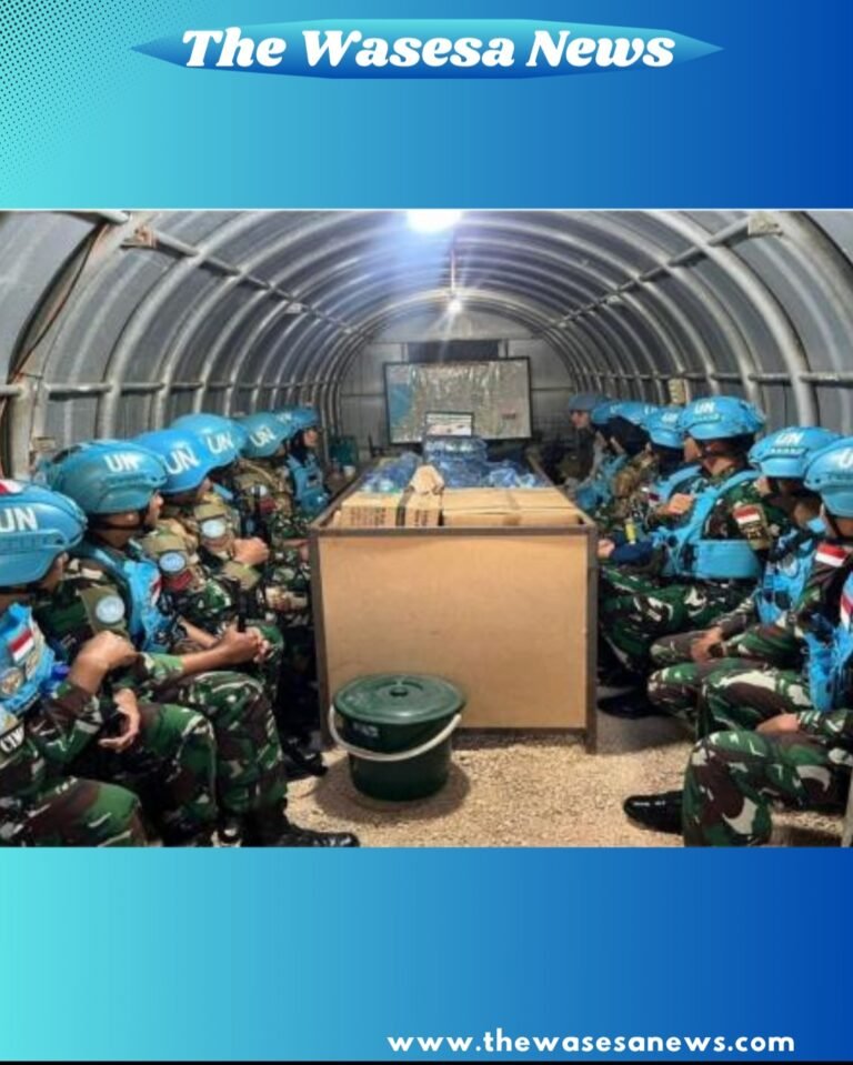 Penghormatan terakhir untuk prajurit TNI Satgas Yonmek XXIII-S/UNIFIL yang gugur dalam misi perdamaian di Lebanon. - thewasesanews.com