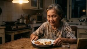 Tangan orang tua dan piring makanan dingin, renungan tentang kasih sayang ibu ayah - thewasesanews.com
