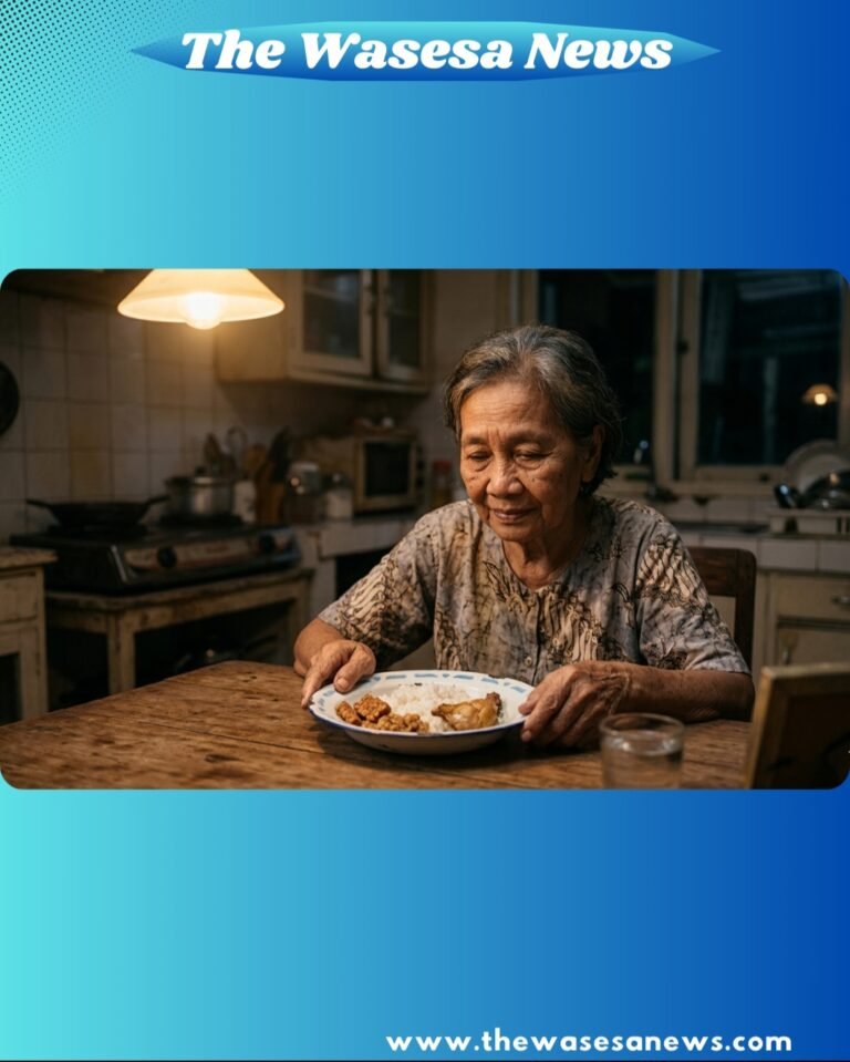Tangan orang tua dan piring makanan dingin, renungan tentang kasih sayang ibu ayah - thewasesanews.com