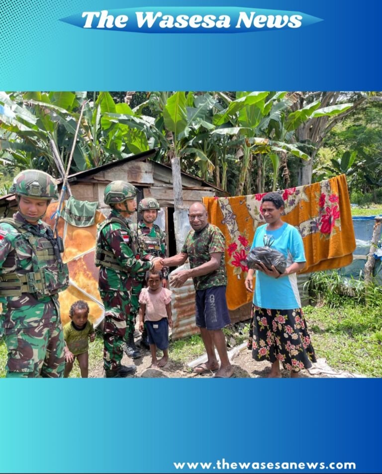 Aksi nyata Satgas Yonif 521/DY Papua. - thewasesaness.com