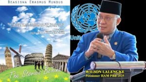 Wilson Lalengke ulas kontribusi Beasiswa Erasmus Mundus Uni Eropa bagi Indonesia. - thewasesanews.com