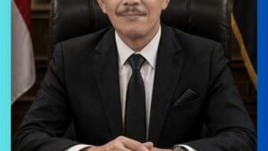 Ketua LSM GEMA PALU H. Dudung Sukandar saat menyampaikan pernyataan terkait lahan makam PIK2. - thewasesanews.com