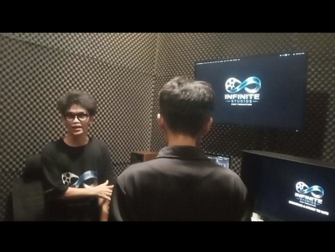 Prosesi Launching Infinite Studios Post Productions oleh Dodo Brasco di Bekasi. - thewasesanees.com