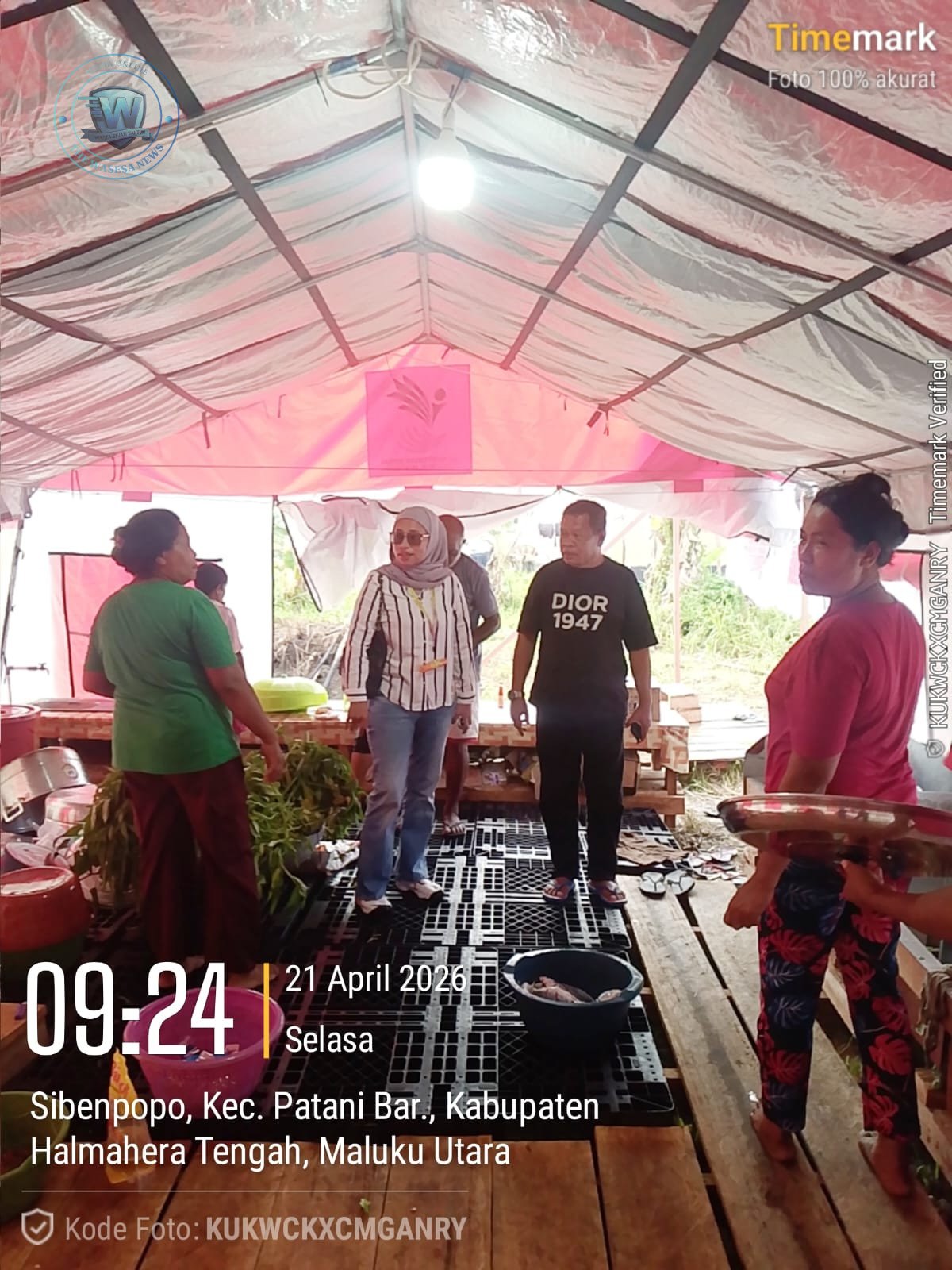 Pemkab Halmahera Tengah Bangun Dapur Mandiri Sibenpopo Bantu Korban Bentrok. - thewasesanews.com