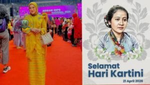 Aktivis Pemuda Putri Nabila Damayanti, SH saat memberikan ucapan selamat Hari Kartini 2026 di Jakarta. - thewasesanews.com