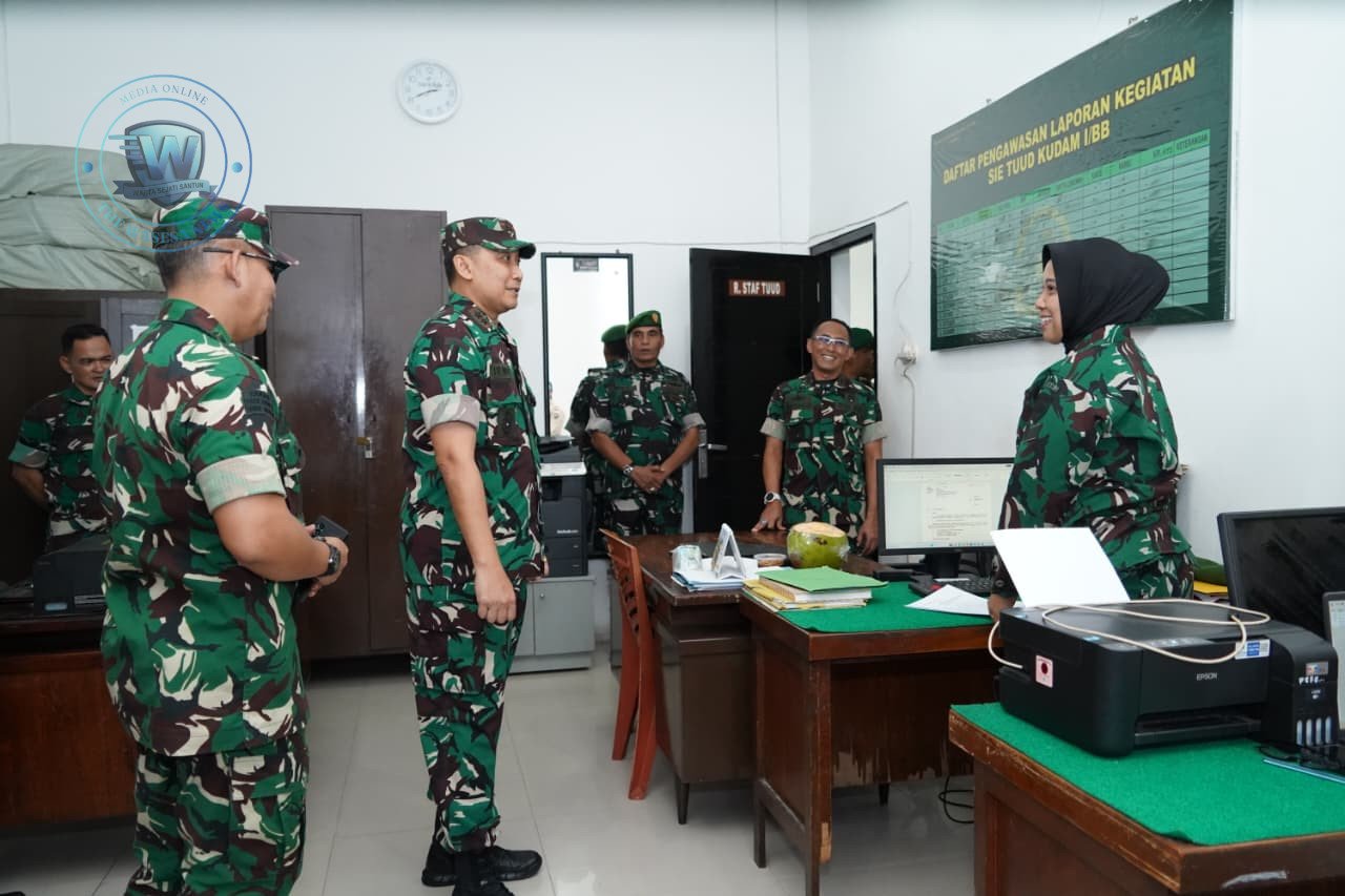 Pangdam I/BB Tinjau Kudam dan Kesdam: Pastikan Fasilitas dan Kinerja Satuan. - thewasesanews.com