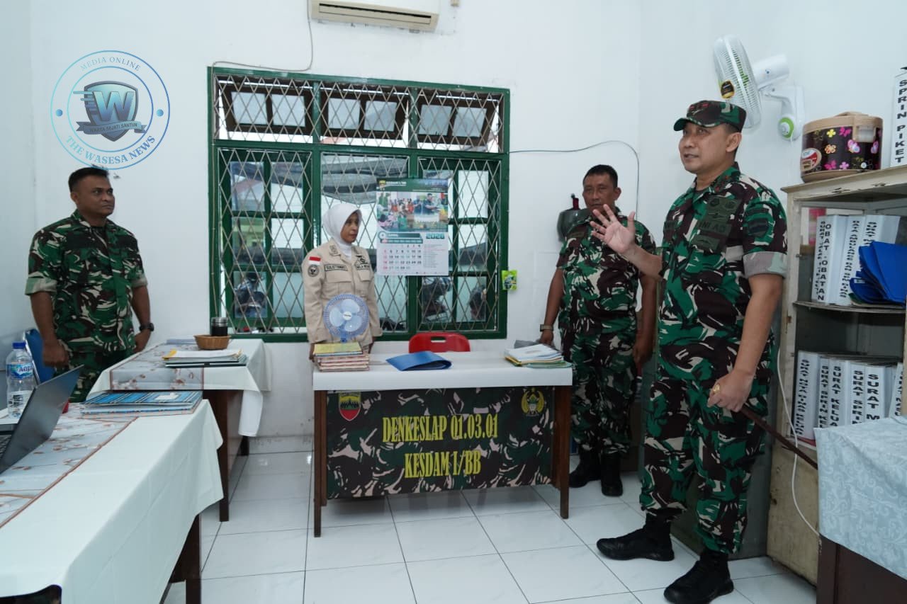 Pangdam I/BB Tinjau Kudam dan Kesdam: Pastikan Fasilitas dan Kinerja Satuan. - thewasesaness.com
