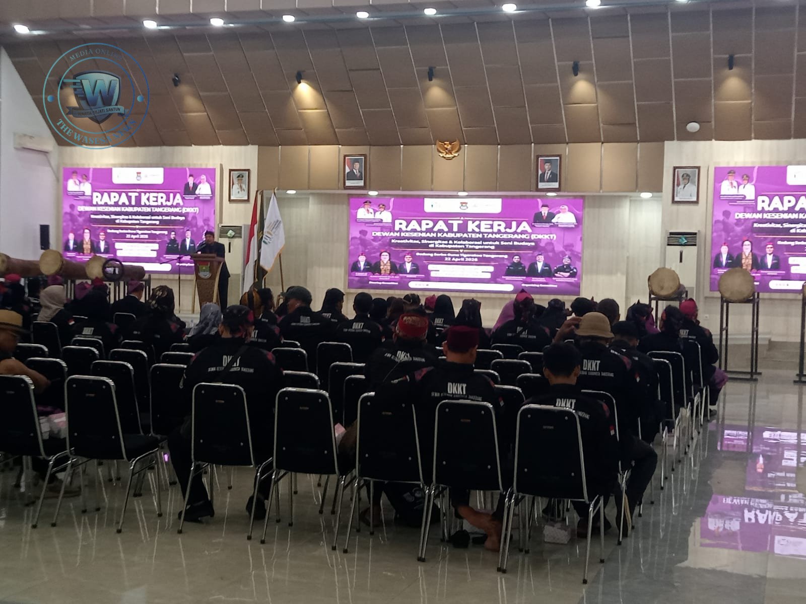 Rapat Kerja Dewan Kesenian Kabupaten Tangerang Momentum Kebangkitan Seni Budaya Lokal. - thewasesanews.com