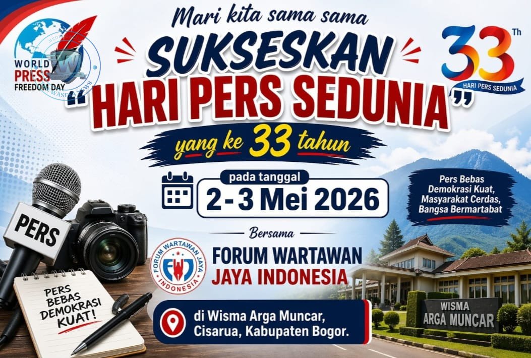 Ketum FWJ Indonesia Opan Jelaskan Makna Hari Pers Sedunia dan Bedanya dengan HPN. - thewasesanews.com