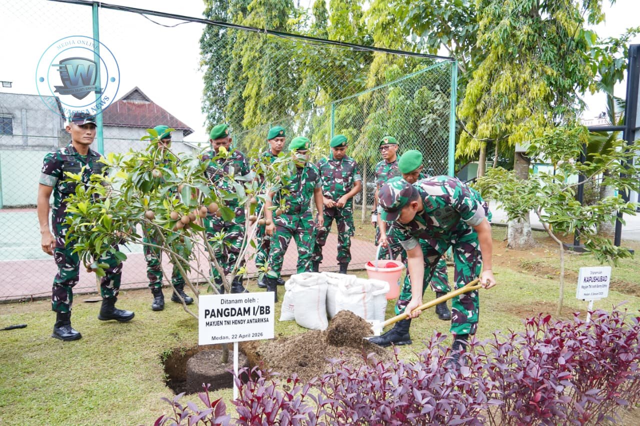 Kunker Pangdam I BB Mayjen TNI Hendy Antariksa ke Komlekdam I BB Pastikan Kesiapan Alkomlek dan Operasional Satuan. - thewasesanews.com