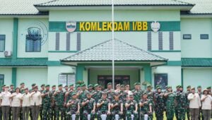 Kunker Pangdam I BB Mayjen TNI Hendy Antariksa ke Komlekdam I BB Pastikan Kesiapan Alkomlek dan Operasional Satuan. - thewasesanews.com