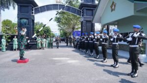 Pangdam I BB Mayjen TNI Hendy Antariksa Tinjau Kumdam dan Pomdam I BB Pastikan Kesiapan Operasional Prajurit. - thewasesanews.com