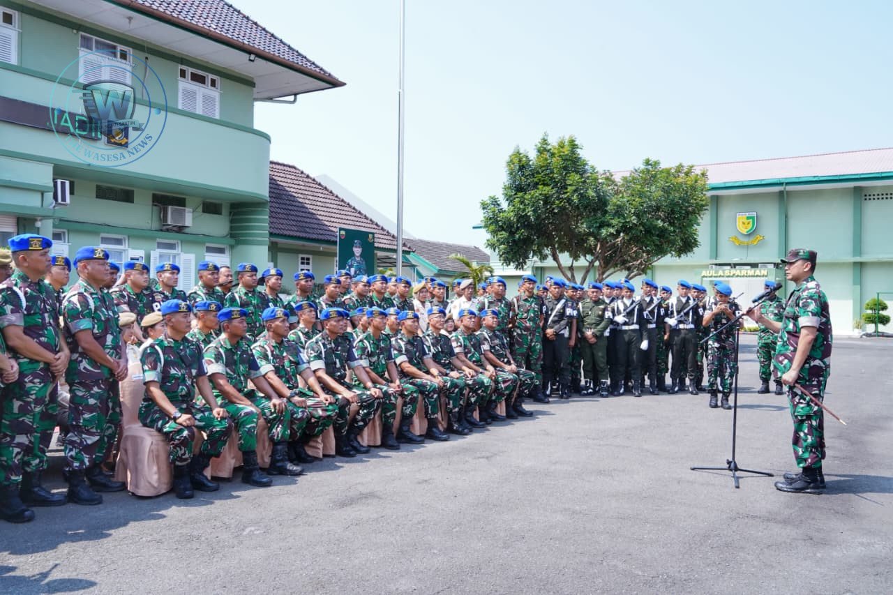Pangdam I/BB Mayjen TNI Hendy Antariksa saat meninjau kesiapan sarana prasarana di Markas Kumdam dan Pomdam I/BB Medan. - thewasesanews.com