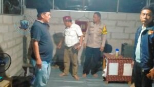 Kapolsek Mauk AKP I Nyoman Nariana saat memberikan keterangan terkait dugaan kasus kekerasan seksual di wilayah Sukadiri Tangerang. - thewasesanews.com