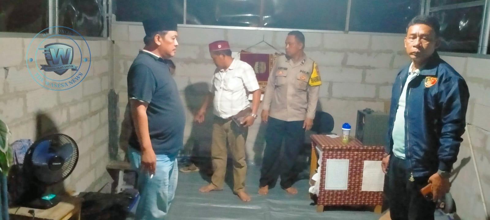 Kapolsek Mauk AKP I Nyoman Nariana saat memberikan keterangan terkait dugaan kasus kekerasan seksual di wilayah Sukadiri Tangerang. - thewasesanews.com