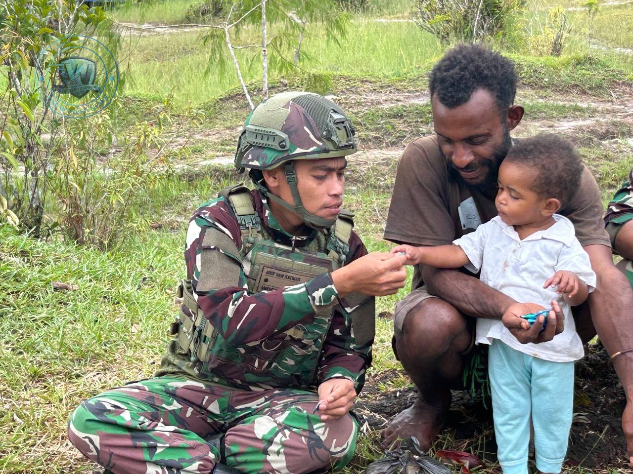 Satgas Yonif 521 DY Gelar Komsos Humanis di Apalapsili Papua Pegunungan Pererat Kemanunggalan TNI Rakyat. - thewasesanews.com