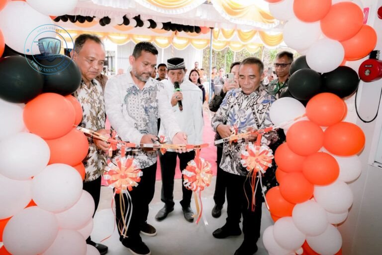 Wabup Halteng Abdurrahim Fabanyo Resmikan Laboratorium PT Tribakti Inspektama di Weda. - thewasesanews.com