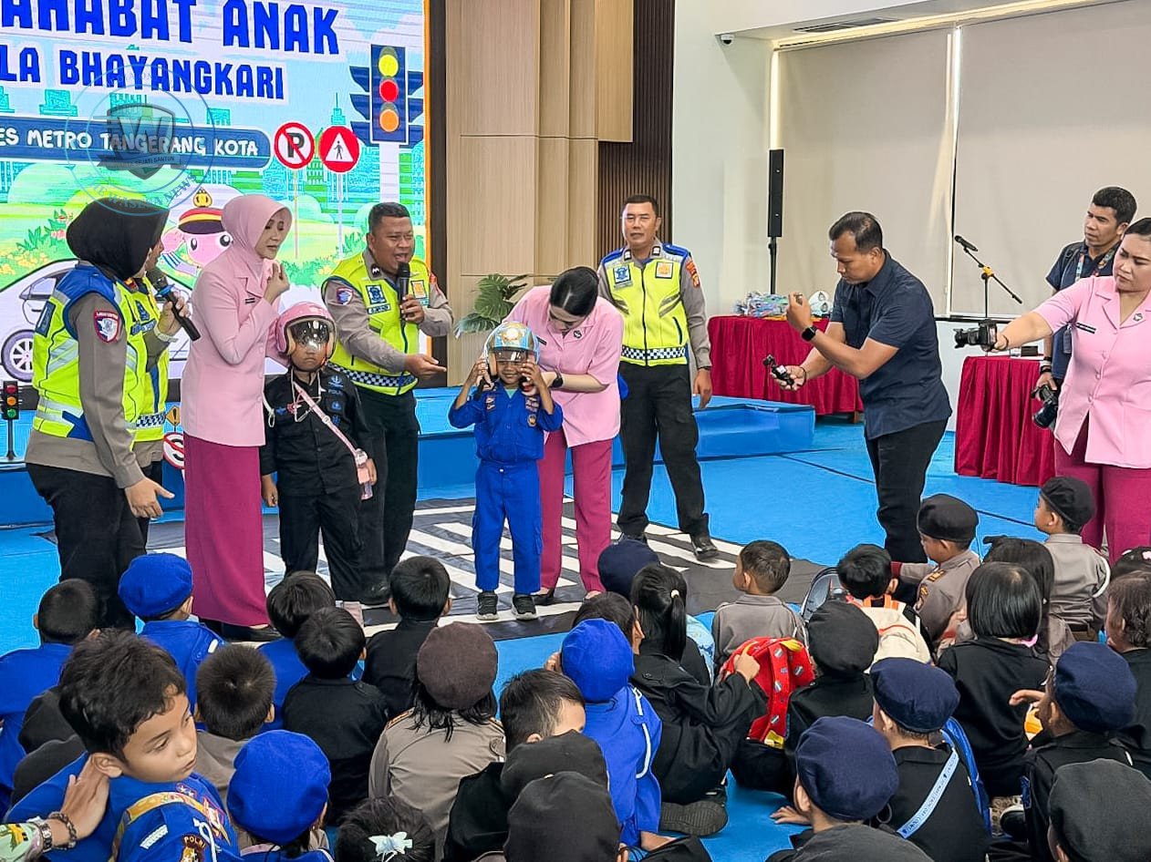 Polres Metro Tangerang Kota Gelar Polisi Sahabat Anak. - thewasesanews.com