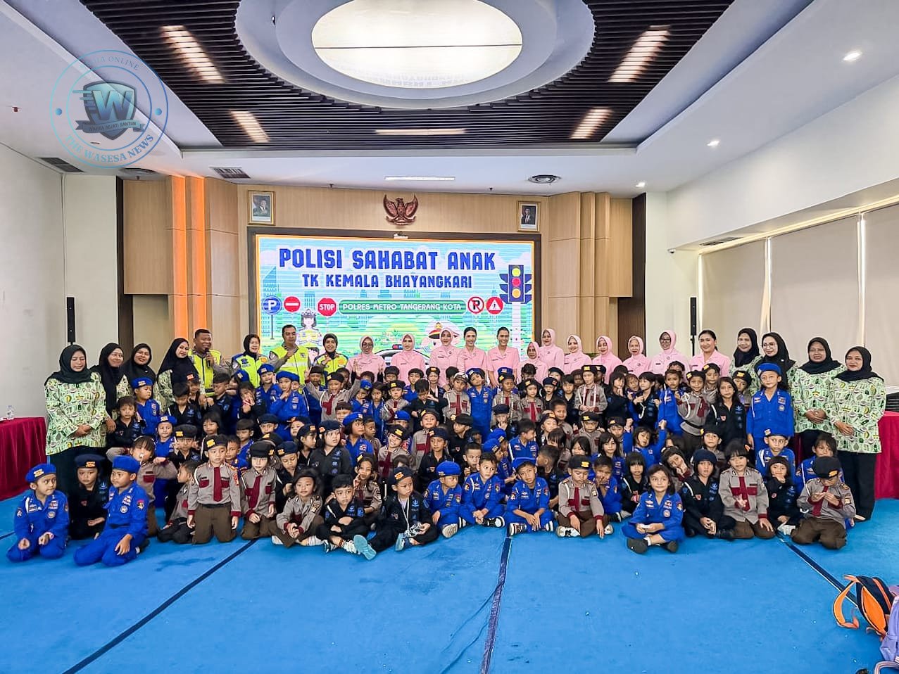Polres Metro Tangerang Kota Gelar Polisi Sahabat Anak. - thewasesanews.con