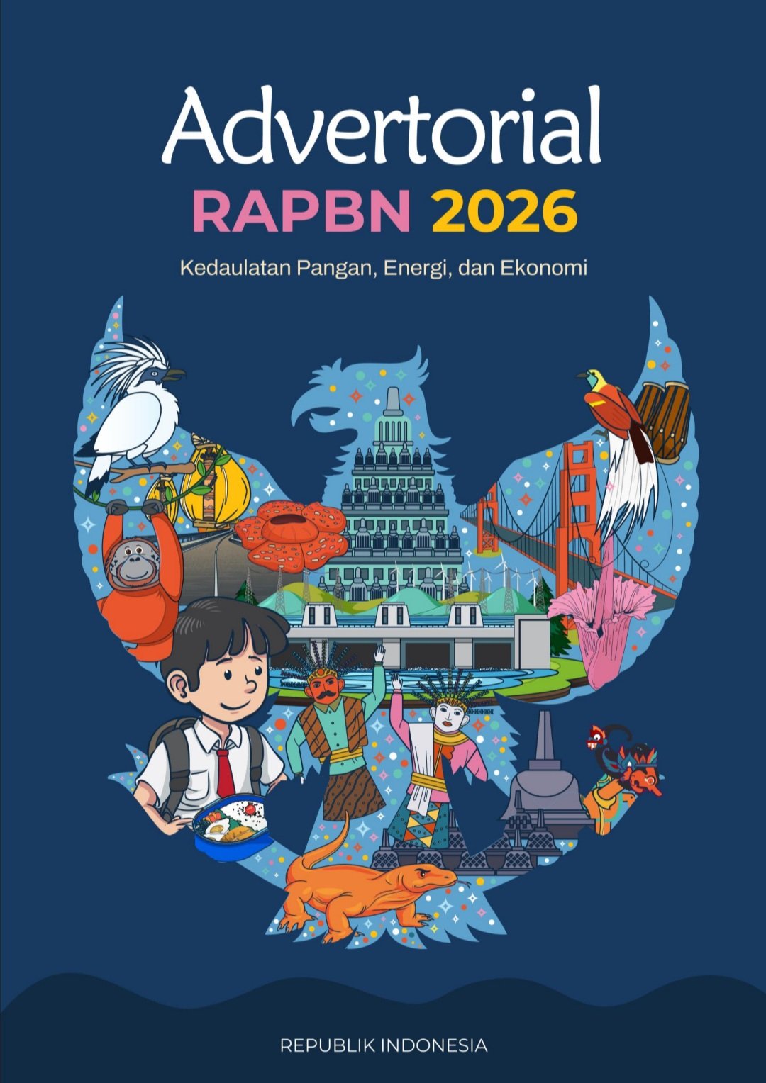 Tabel rincian pagu indikatif 10 kementerian dan lembaga dengan alokasi anggaran terbesar dalam UU APBN 2026 yang bersumber dari portal resmi Kementerian Keuangan. - thewasesanews.com