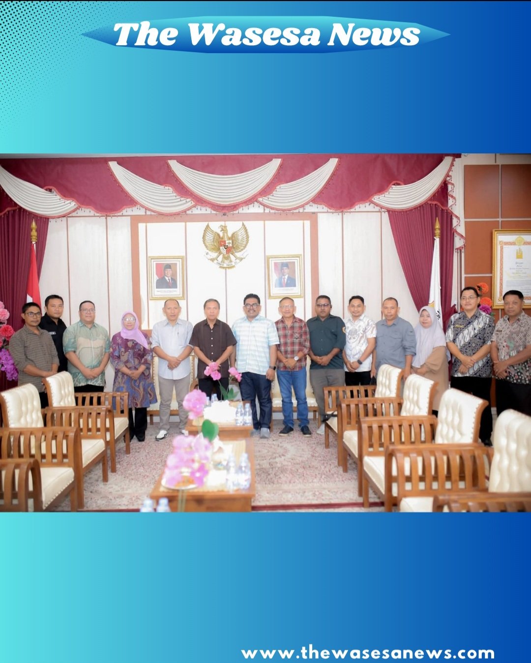Bupati Halmahera Tengah Terima Kunjungan DPRD Halbar di Bukit Loiteglas. - thewasesanews.com