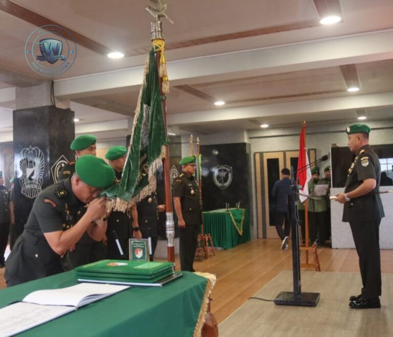 Wijayakrama Brigjen TNI Faizal Rizal memimpin Sertijab Dandim 0502/JU dan Dandim 0503/JB di Makorem Tangerang. - thewasesanews.com