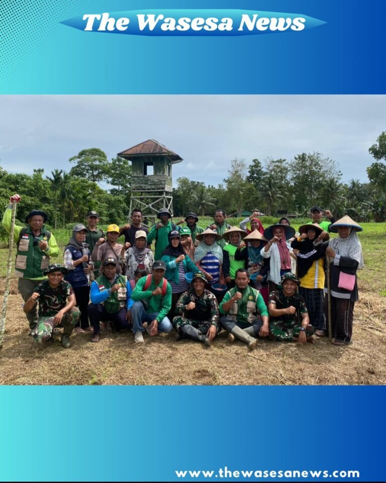 Satgas Yonif 643 Wns Tanam Jagung di Keerom Guna Perkuat Ketahanan Pangan. - thewasesanews.com