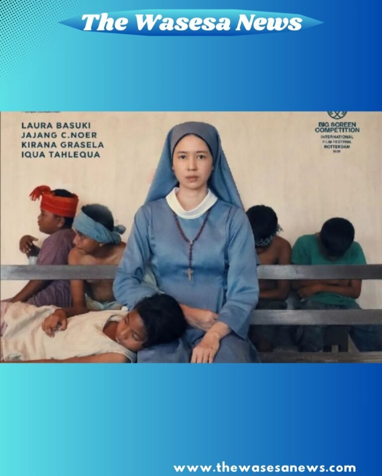 Poster resmi Film Yohanna yang menampilkan Laura Basuki sebagai biarawati muda dengan latar belakang pemandangan alam Sumba, Nusa Tenggara Timur yang autentik. - thewasesaness.com